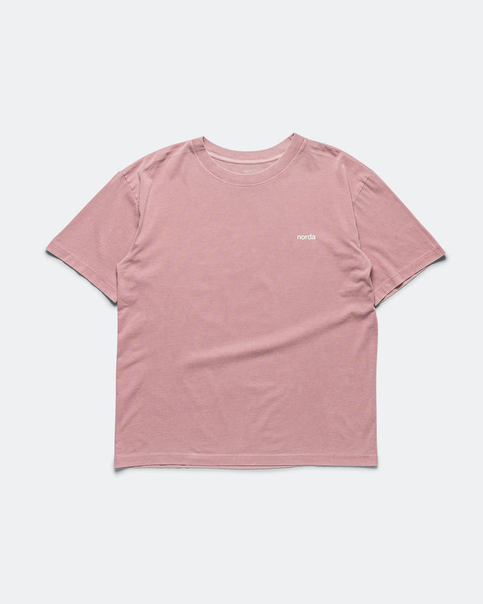 Logo Tee - Ash Pink