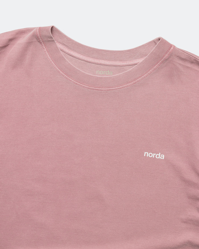 Logo Tee - Ash Pink