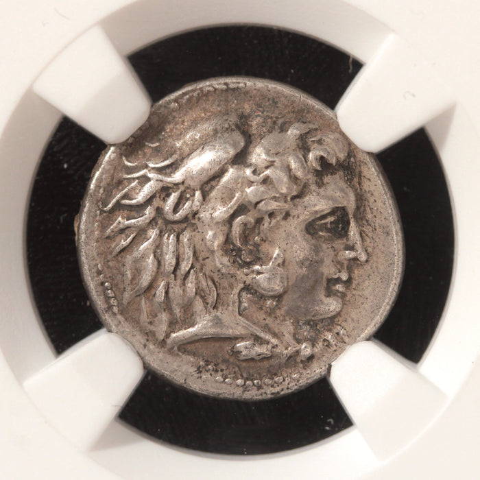 Macedon, Philip III (successor to Alexander the Great), Silver Drachm (Choice Very Fine) - 323 to 317 BCE - NGC® Certified