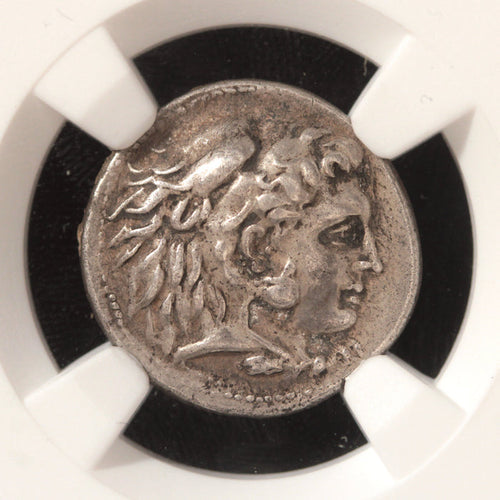 Macedon, Philip III (successor to Alexander the Great), Silver Drachm (Choice Very Fine) - 323 to 317 BCE - NGC® Certified