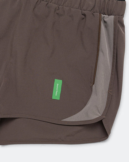 Mens 2in Training Shorts - Carbon/Dark Taupe