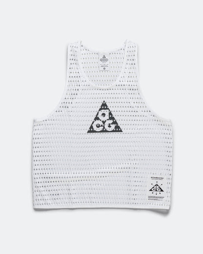Mens ACG Dri-Fit Radical Airflow Tank - White/Anthracite