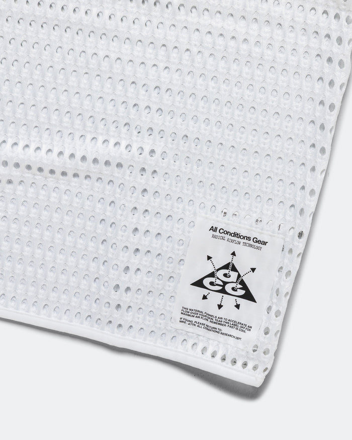 Mens ACG Dri-Fit Radical Airflow Tank - White/Anthracite