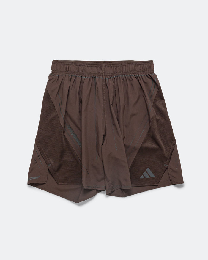 Mens Adi365 Running Shorts 7in x SFTM - Aurora Coffee