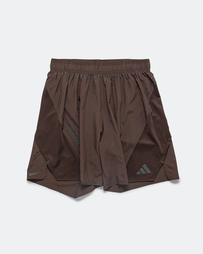 Mens Adi365 Running Shorts 7in x SFTM - Aurora Coffee
