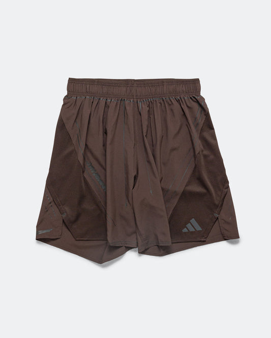 Mens Adi365 Running Shorts 7in x SFTM - Aurora Coffee