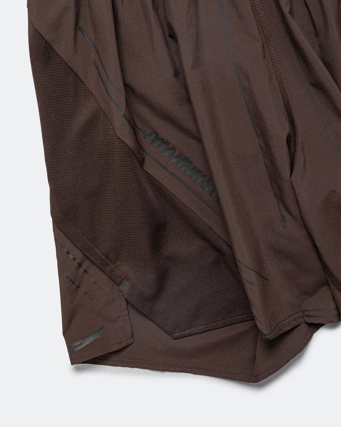 Mens Adi365 Running Shorts 7in x SFTM - Aurora Coffee