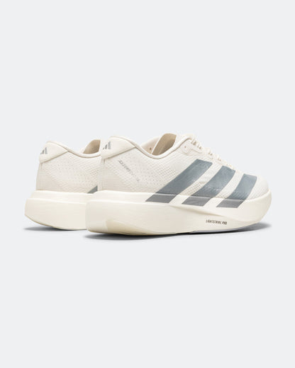 Mens Adizero Evo SL Woven - Core White/Core White-Halo Silver