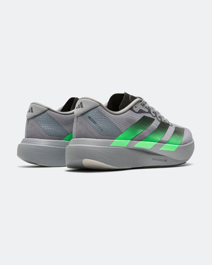 Mens Adizero Evo SL Woven - Grey/Screaming Green-Carbon
