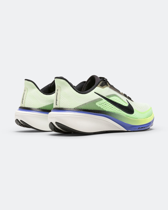 Mens Air Zoom Pegasus 42 - Volt Tint/Black Spruce-Sapphire