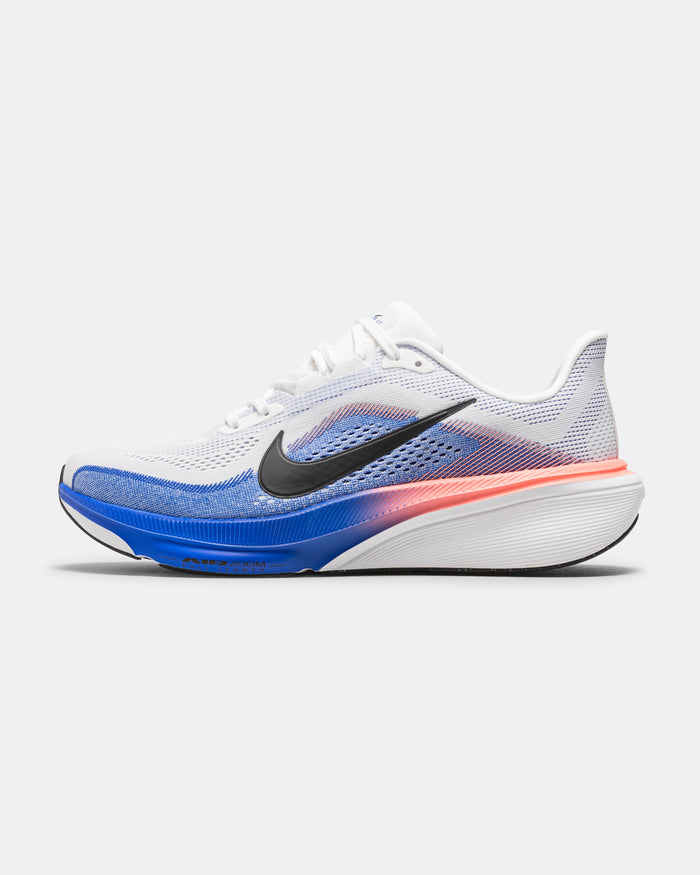 Mens Air Zoom Pegasus 42 - White/Black-Racer Blue-Atomic Pink