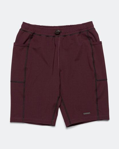 Mens Boost Half Tights - Merlot