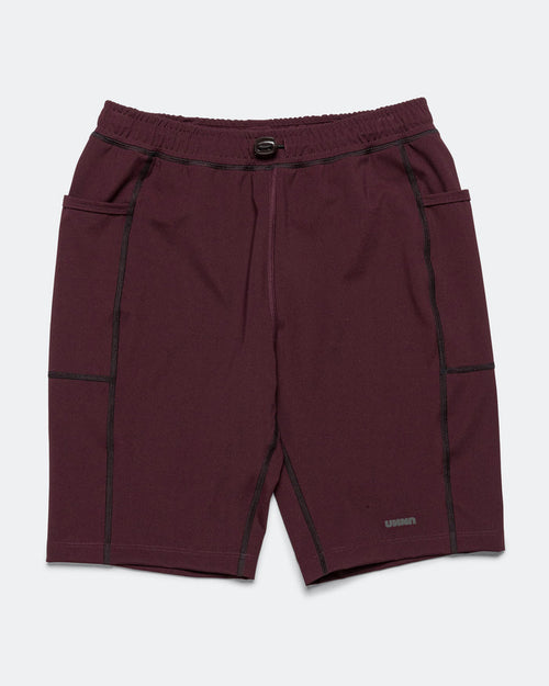 Mens Boost Half Tights - Merlot