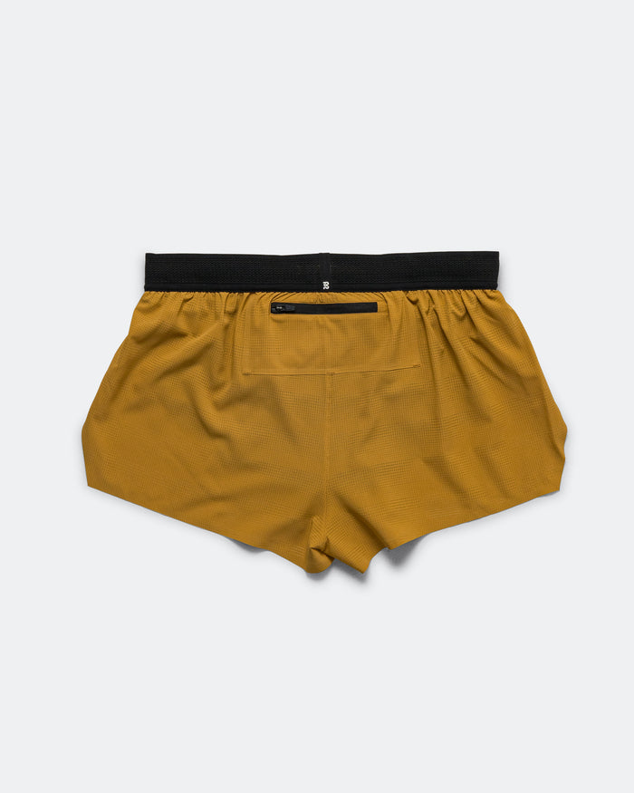 Mens CoolGrid 3in Split Short - Copal