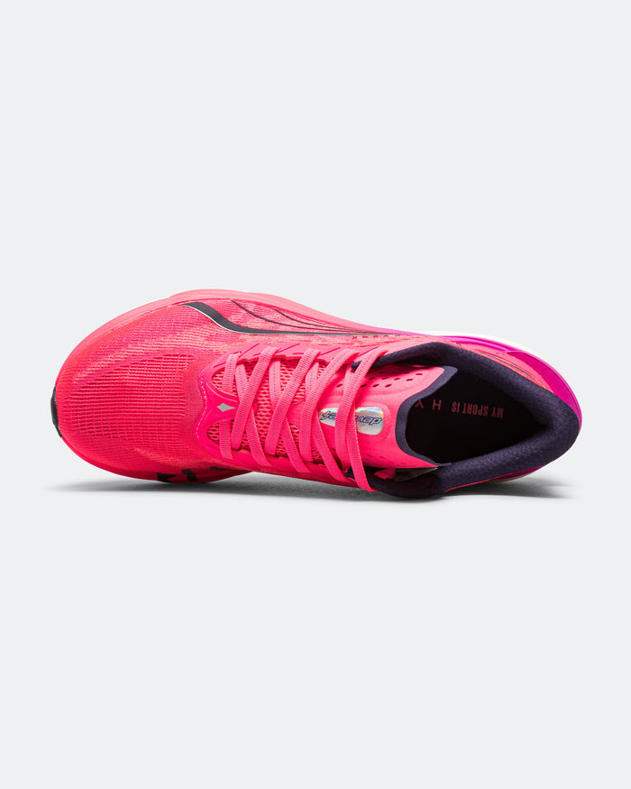Mens Deviate NITRO 4 x HYROX - White/Electric Orchid-Pure Pink