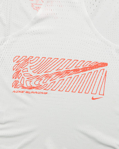 Mens Dri-FIT ADV Aeroswift Singlet GFX - Summit White
