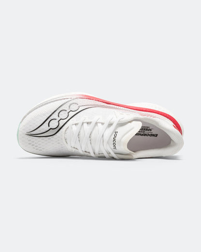 Mens Endorphin Azura - White/Salsa