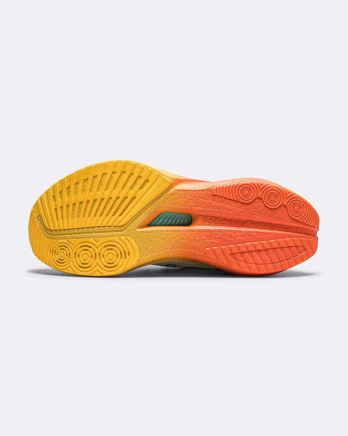Mens Endorphin Speed 5 - Ivory/Fire