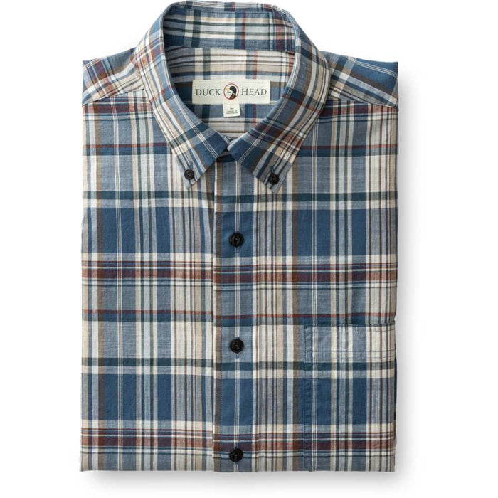 Men's Higgins Long Sleeve Plaid Slub Shirt