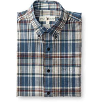 Men's Higgins Long Sleeve Plaid Slub Shirt