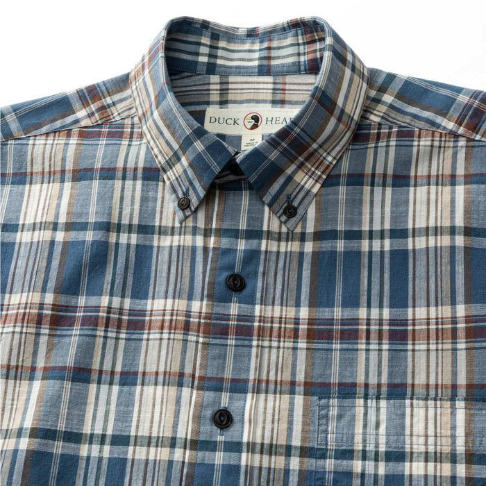 Men's Higgins Long Sleeve Plaid Slub Shirt