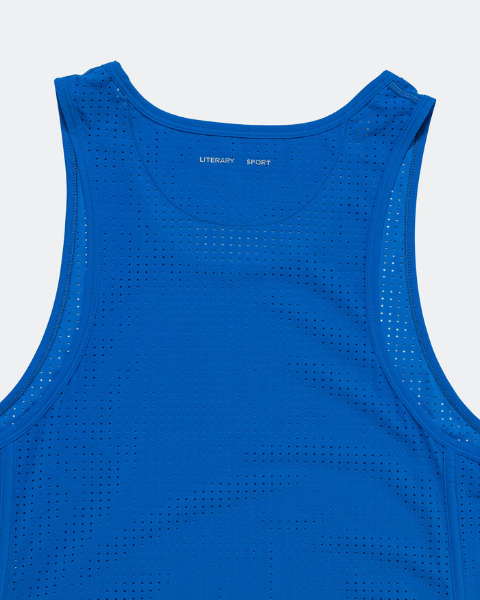 Mens Jude Run Tank - Lapis