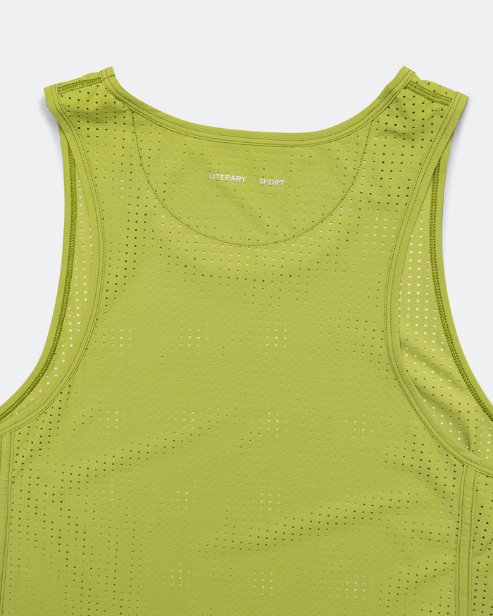Mens Jude Run Tank - Verdant