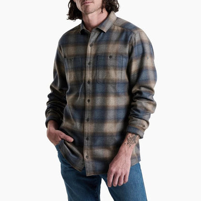 Men's Law Flannel Long Sleeve Shirt