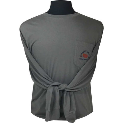 Men's Long Sleeve Back to Back Pocket Tee