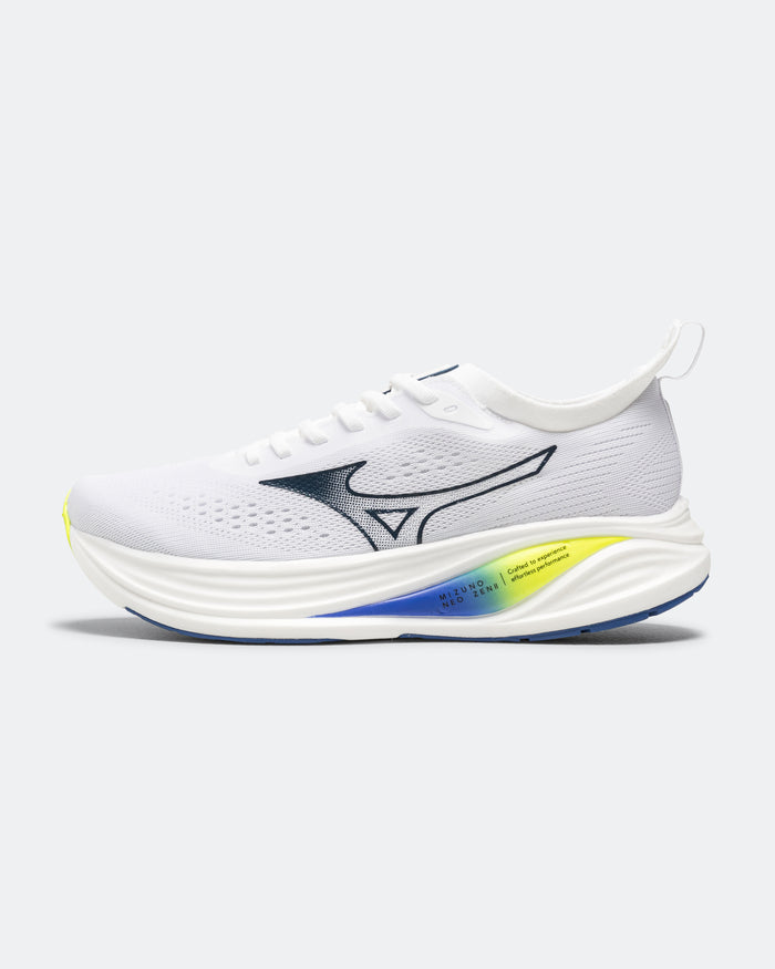 Mens Mizuno Neo Zen 2 - White/Estate Blue-Lightning Yellow