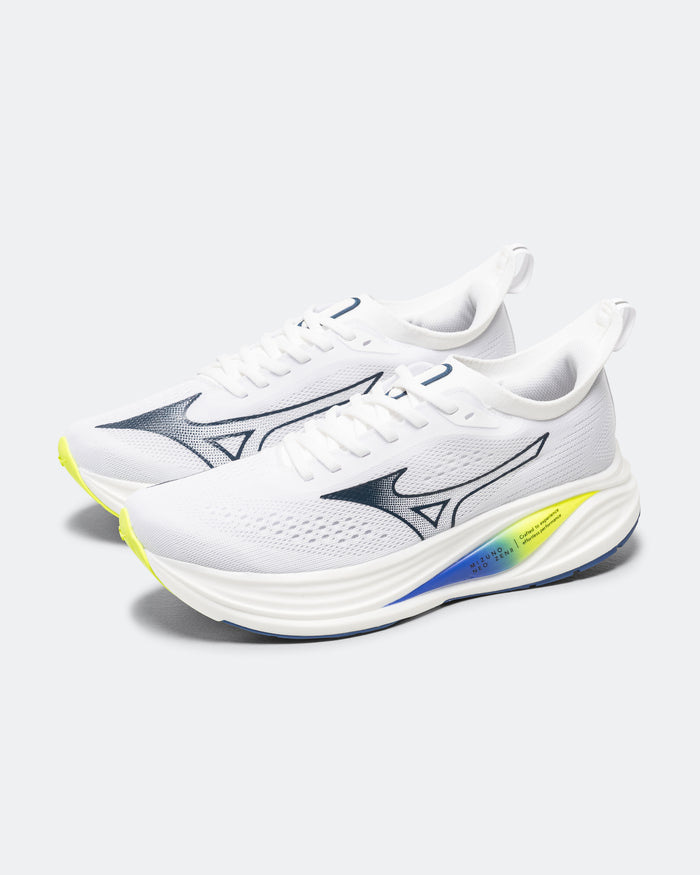 Mens Mizuno Neo Zen 2 - White/Estate Blue-Lightning Yellow