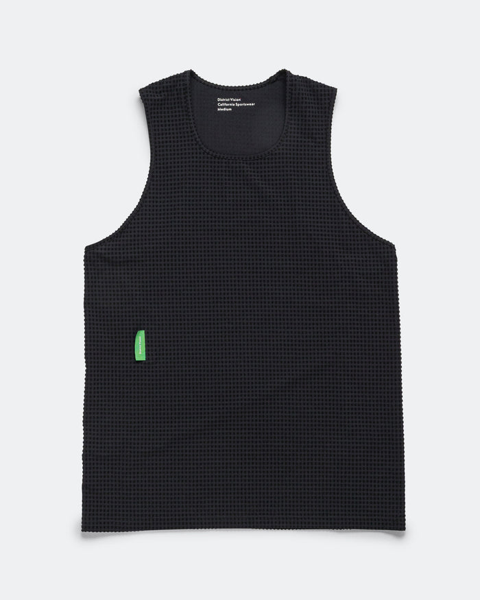 Mens Payen Race Singlet - Black