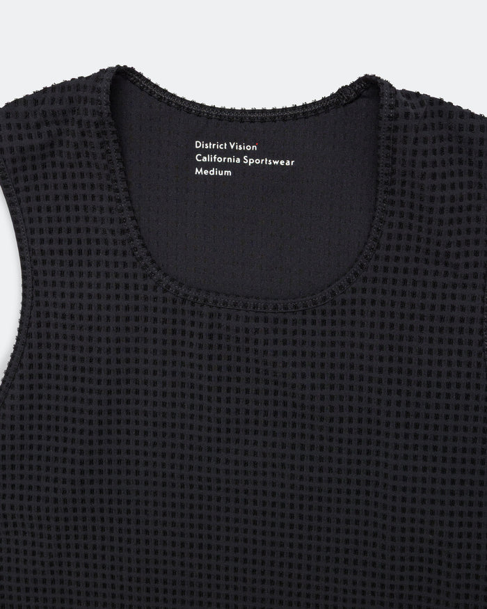 Mens Payen Race Singlet - Black