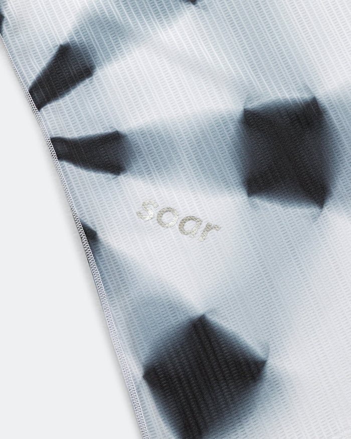 Mens Race Tee - White/Black Kalidescope