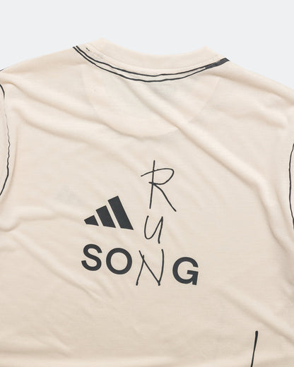 Mens Running Top x SFTM - Halo Ivory