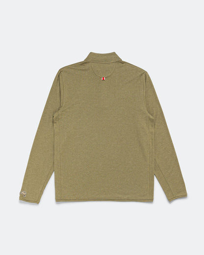 Mens Session Quarter Zip - Aloe
