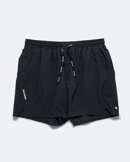 Mens Shakeout Core 5in Shorts - Deep Black