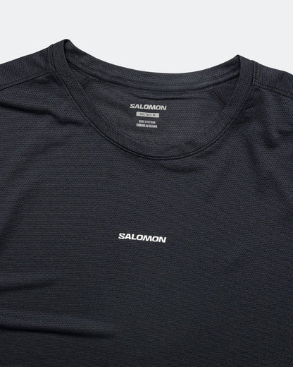 Mens Shakeout Core SS Tee - Deep Black