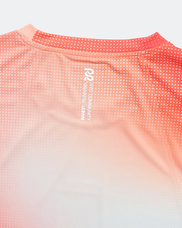 Mens Specter Performance Tee with Flopack - Micro Geo Gradient - Copal/Lagoon