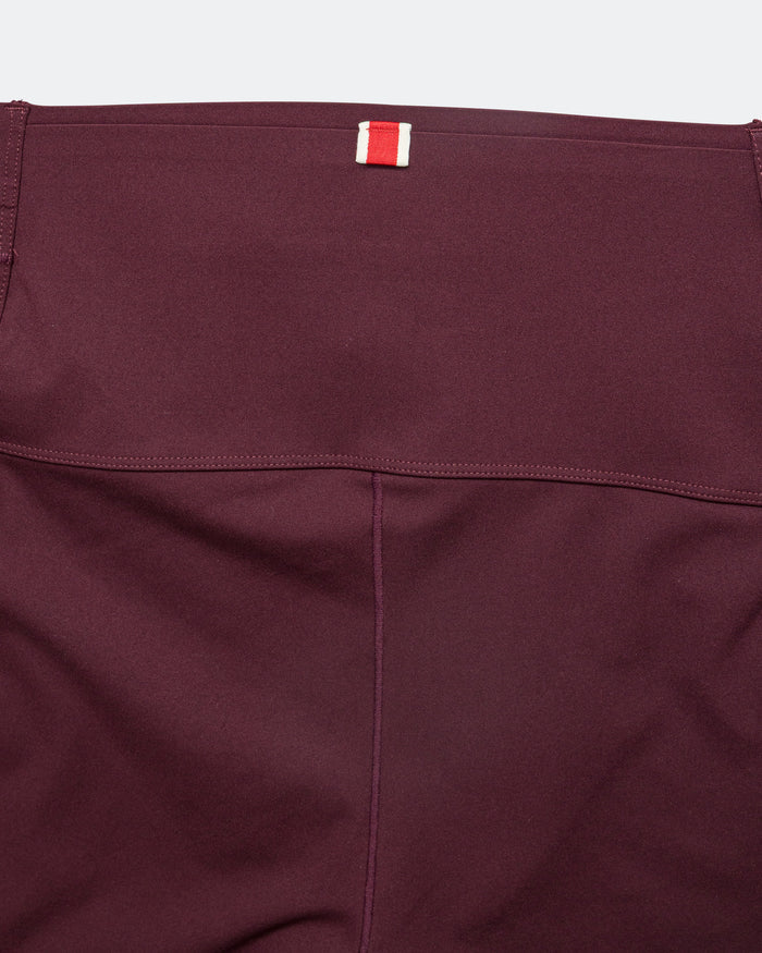 Mens Strata Half Tights - Wine