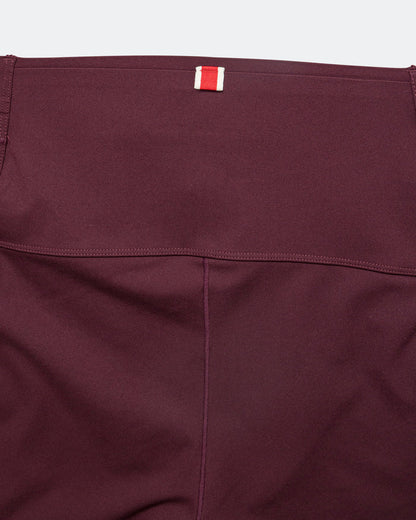 Mens Strata Half Tights - Wine