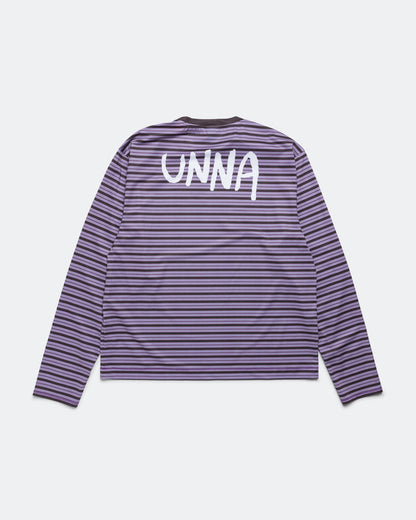 Mens Striped LS - Grape