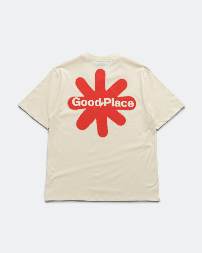 Mens Sun Tee - Vanilla White