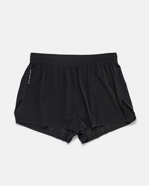 Mens Vento Next Gen 3in Split Short - Bandit Black