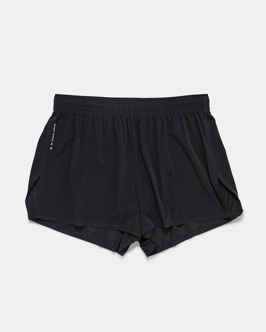 Mens Vento Next Gen 3in Split Short - Bandit Black