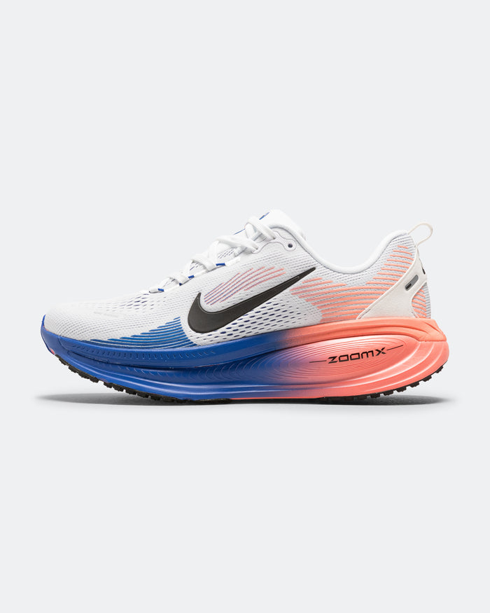 Mens Vomero 18 - White/Black-Racer Blue-Atomic Pink