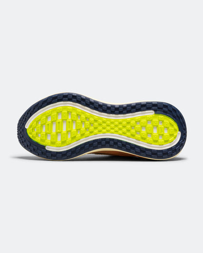 Mens Vomero Plus - Citron Pulse/Blue Void-Alabaster
