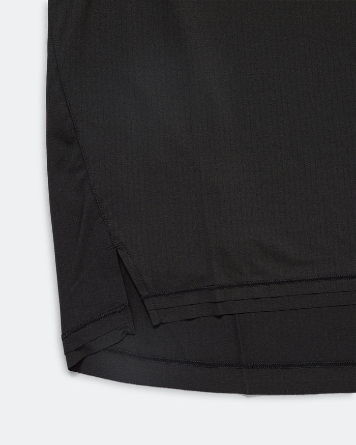 Mens Y-3 Running Short Sleeve Tee - Black