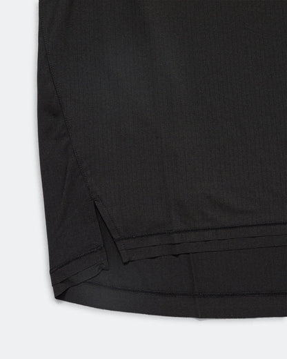 Mens Y-3 Running Short Sleeve Tee - Black