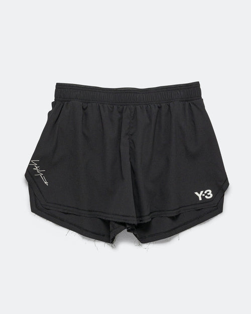 Mens Y-3 Running Shorts - Black